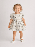 Elegant Floral Net Frock for Girls - Clothick